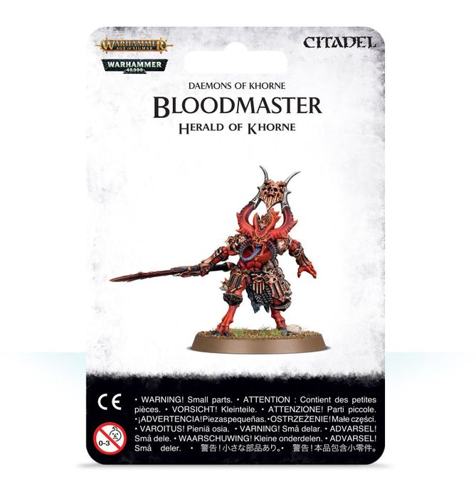 Daemons of Khorne - Bloodmaster Herald of Khorne