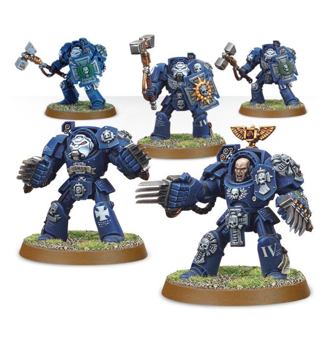 Space Marines  Terminator Assault Squad