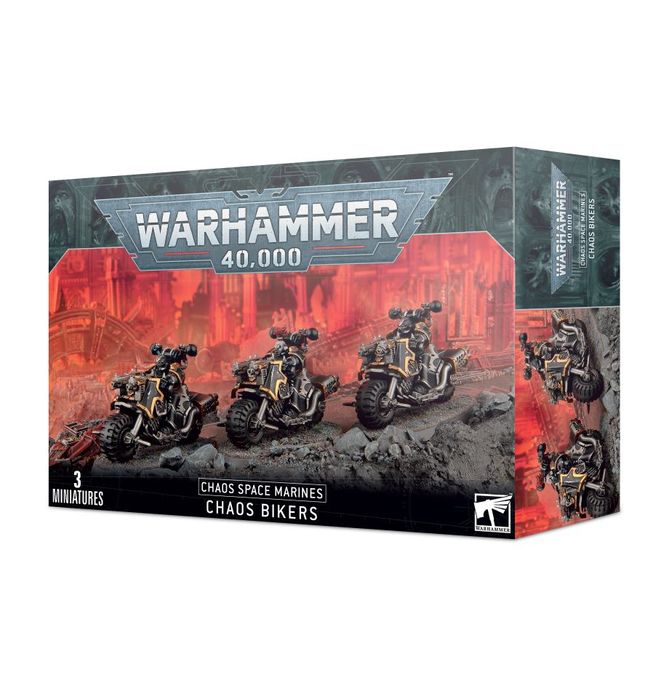 Chaos Space Marines  Chaos Bikers