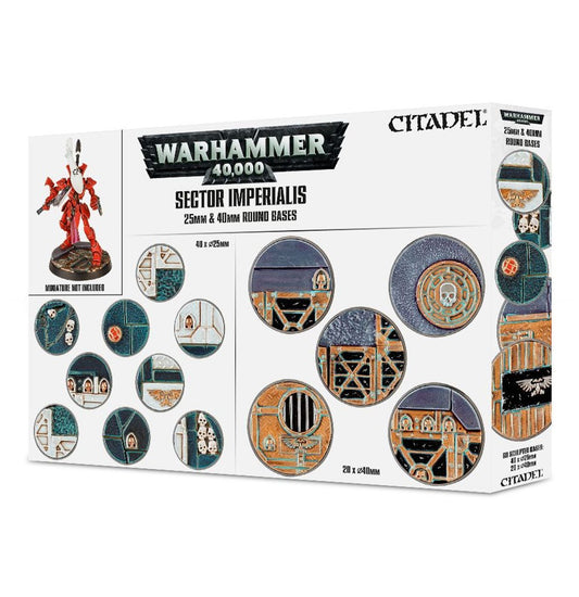 Sector Imperialis  25 & 40mm Round Bases