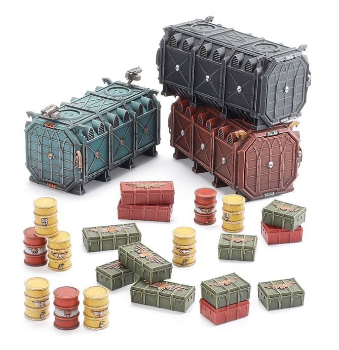 Battlezone Manufactorum – Munitorum Armoured Containers