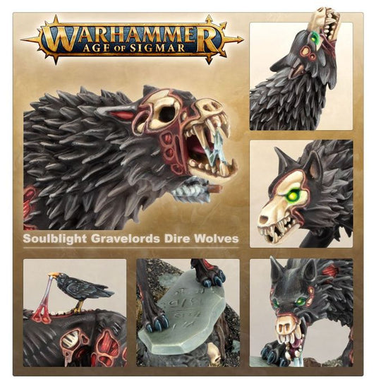 Soulblight Gravelords  Dire Wolves