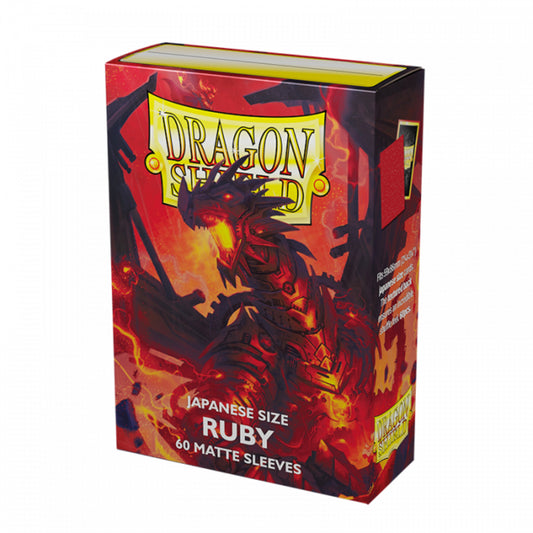 Dragon Shield Matte Japanese Sleeves - Ruby