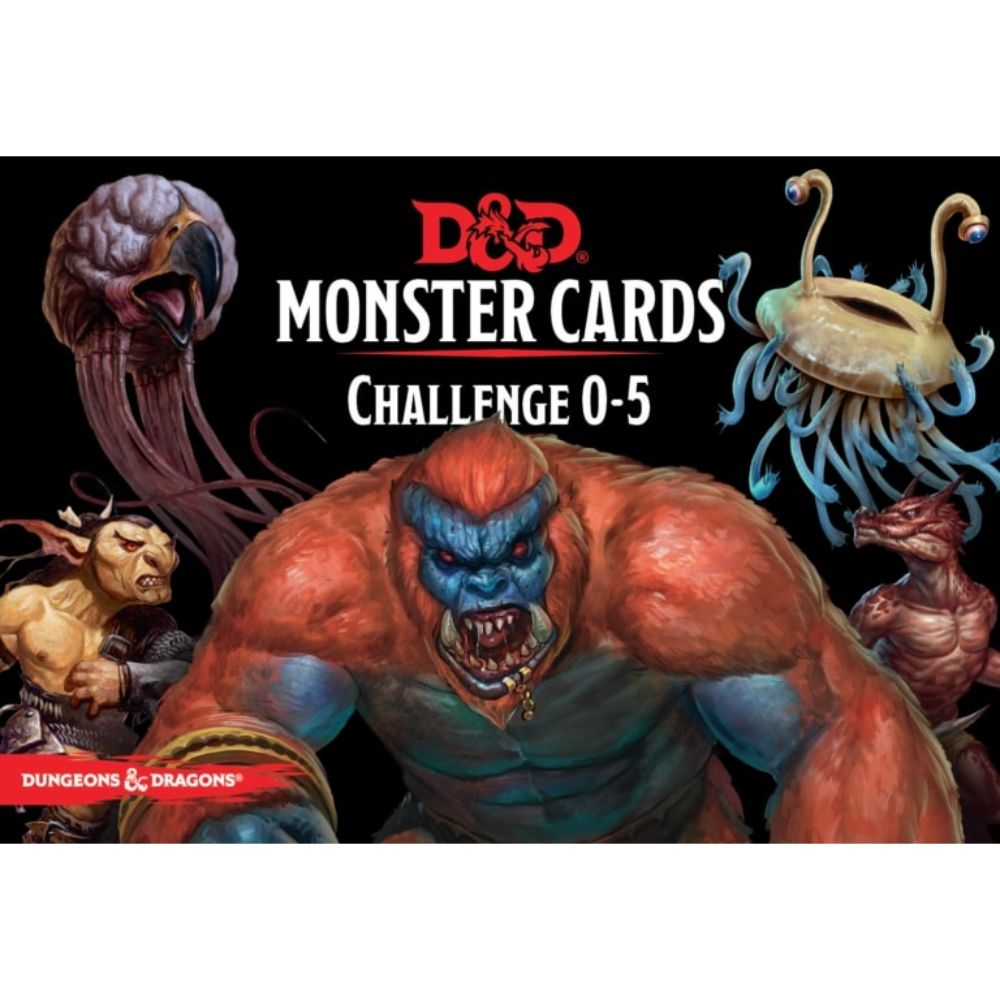 Monster Deck 0-5 D&D