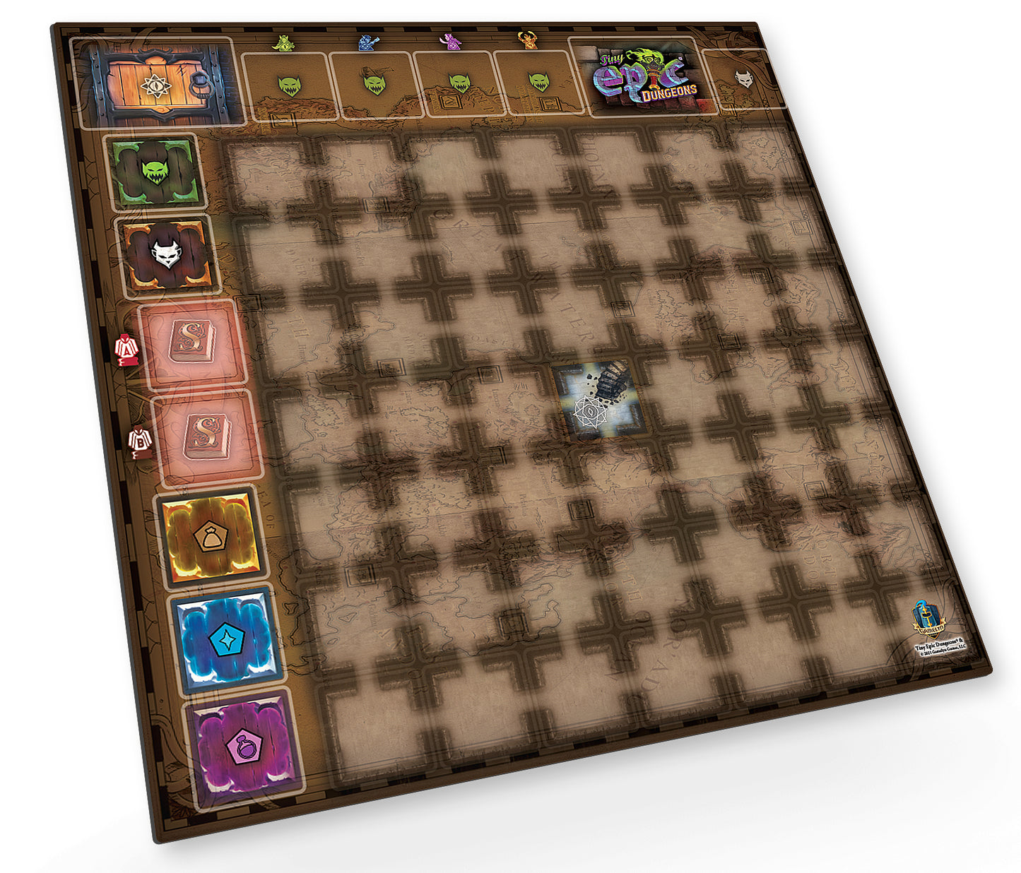 Tiny Epic Game Playmat - Dungeons