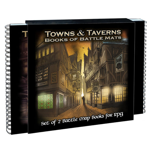 Towns & Taverns Book of Battle Mats