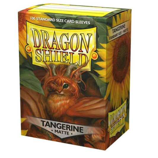 Dragon Shield Matte Standard Sleeves - Tangerine