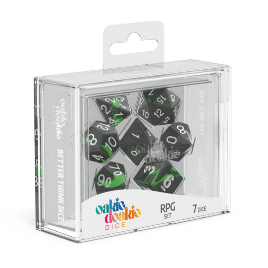 oakie doakie DICE RPG Set Enclave: Emerald (7)