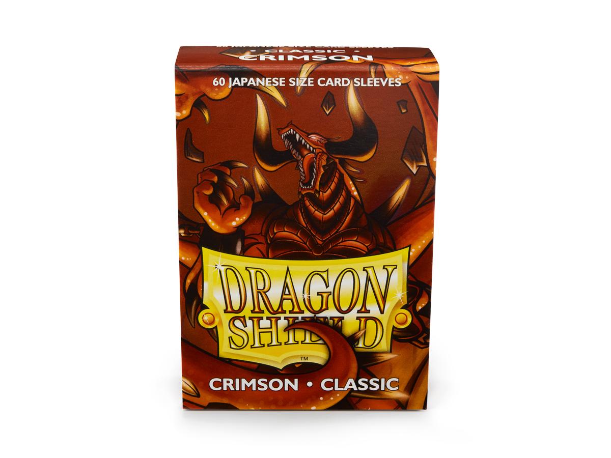 Dragon Shield Crimson Classic Sleeves Japanese Size