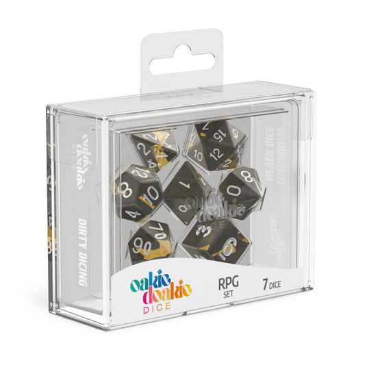 oakie doakie DICE RPG Set Enclave: Amber (7)