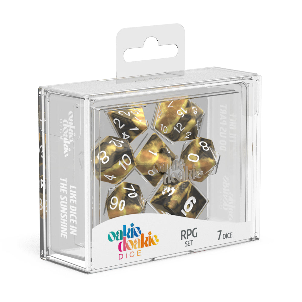 oakie doakie Dice RPG Set Gemidice Hornet  (7)